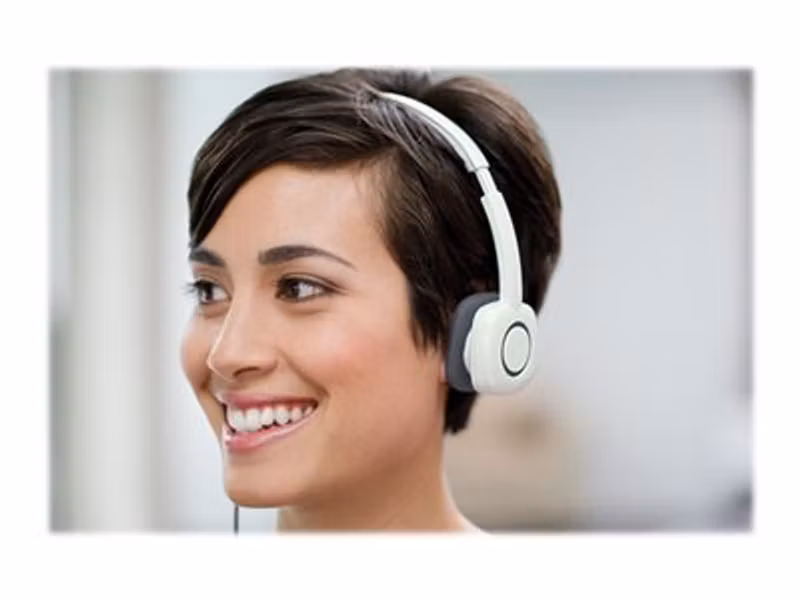 Logitech Stereo Headset H150 Vit