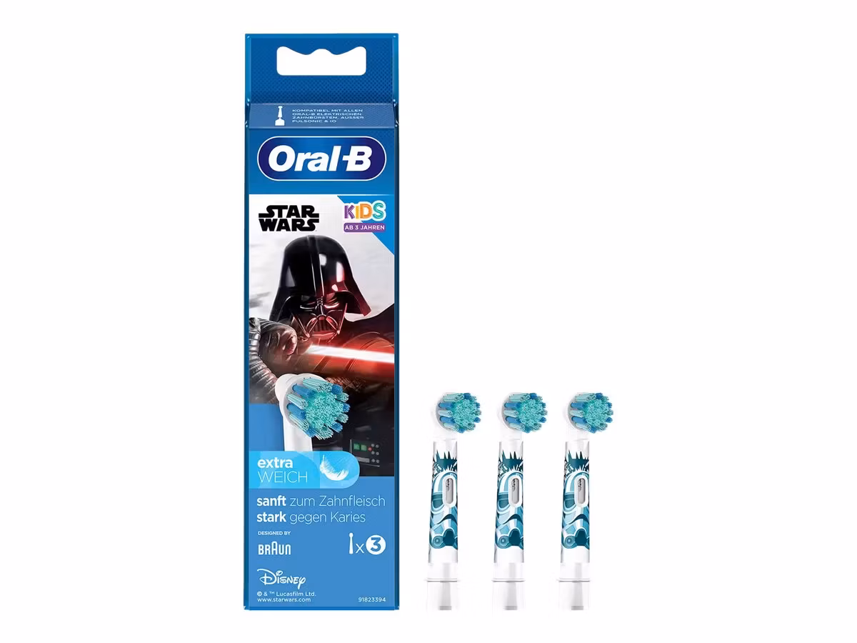 Oral-B Kids Stages Power Star Wars Borsthuvuden 3-pack