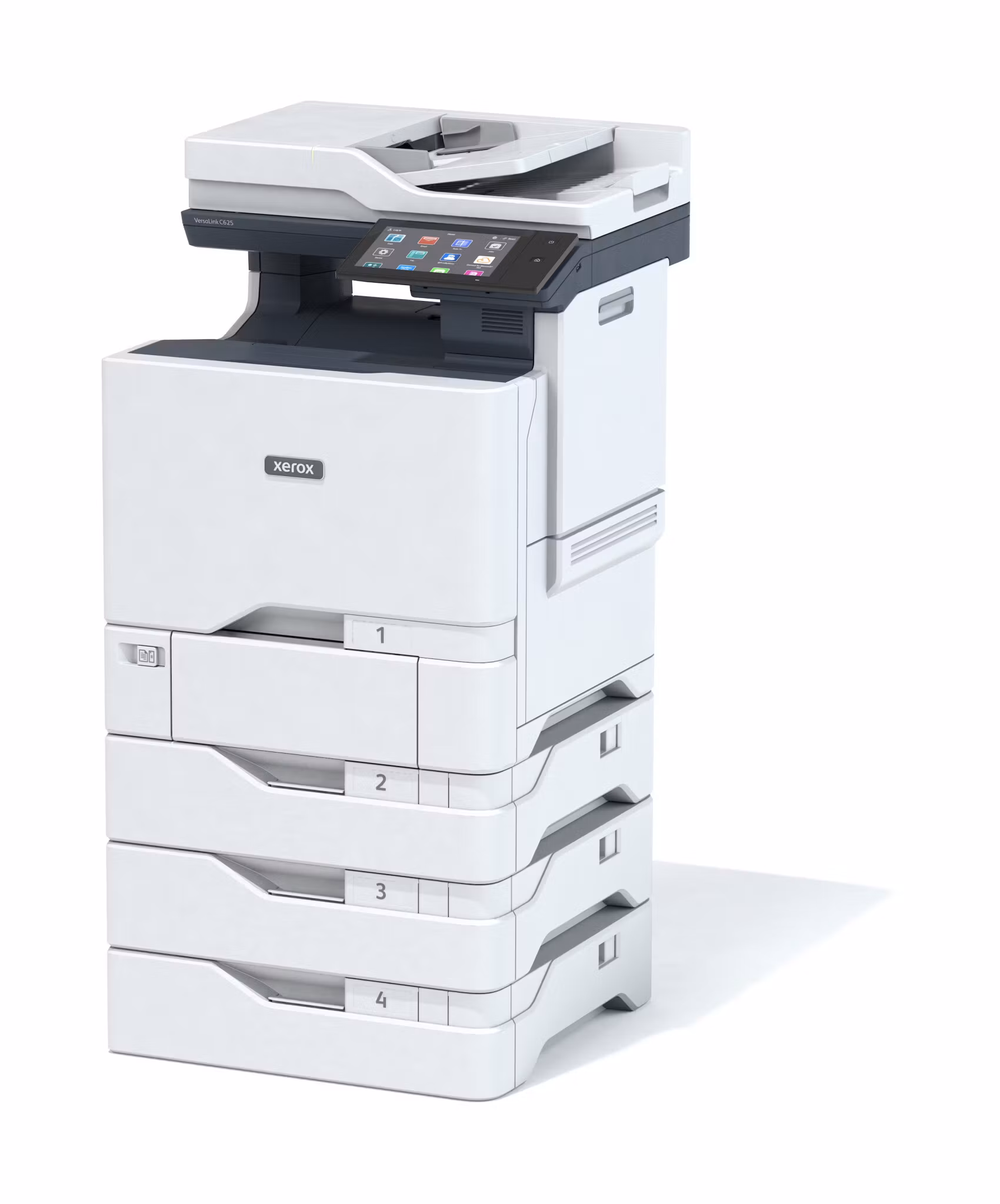 Xerox VersaLink C625 A4 50ppm duplex kopiering/utskrift/skanning/fax PS3 PCL5e/6 2 fack 650 ark