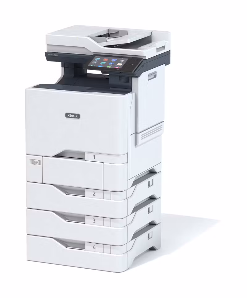 Xerox VersaLink C625 A4 50ppm duplex kopiering/utskrift/skanning/fax PS3 PCL5e/6 2 fack 650 ark