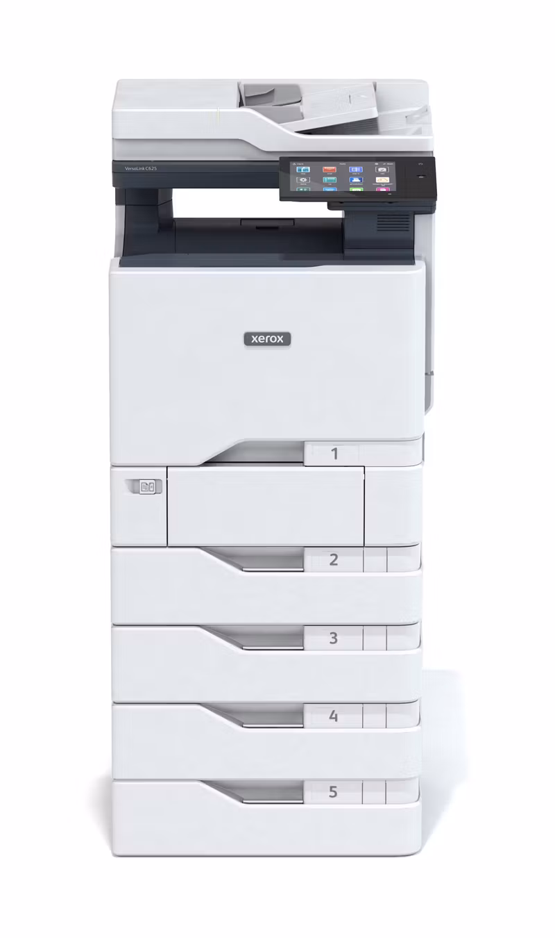 Xerox VersaLink C625 A4 50ppm duplex kopiering/utskrift/skanning/fax PS3 PCL5e/6 2 fack 650 ark