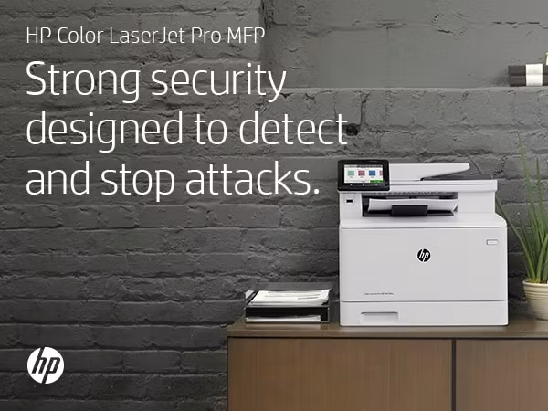 HP Color LaserJet Pro MFP M479dw, skriv ut, kopiera, skanna, e-post, dubbelsidig utskrift; skanna till e-post/PDF; 50-bladig ADF