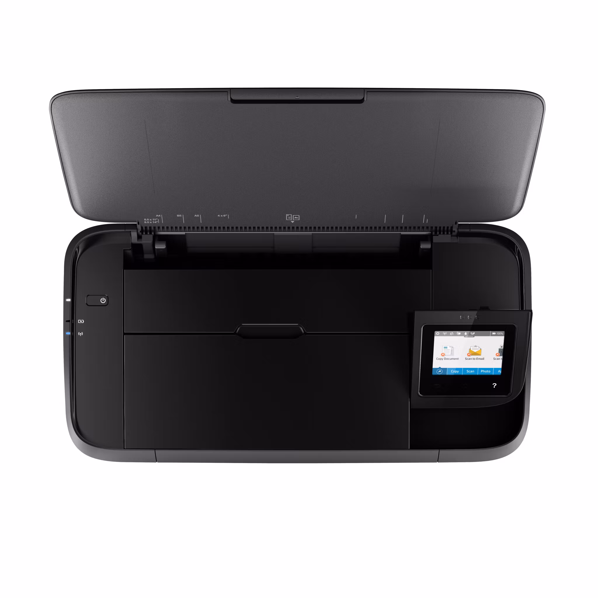 HP OfficeJet Mobile 250 trådlös multifunktionsskrivare i färg – skrivare, kopiator, skanner