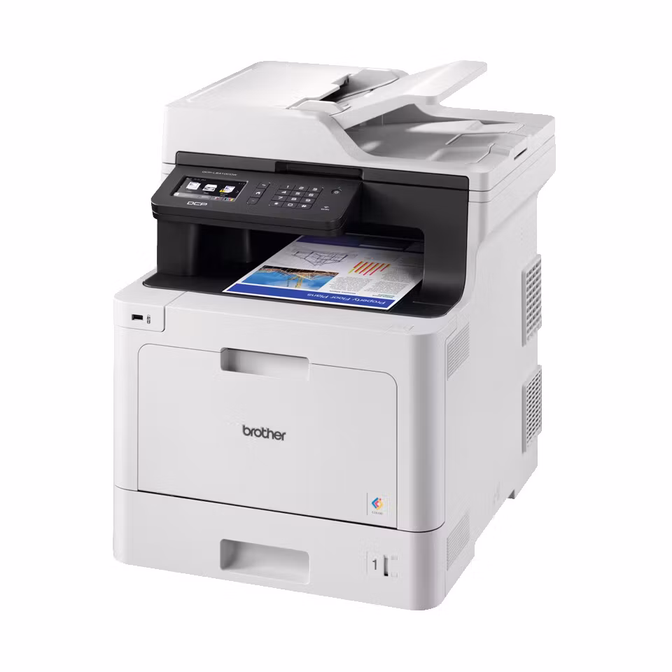 Brother DCP-L8410CDW multifunktionsskrivare Laser A4 2400 x 600 DPI 31 sidor/min Wi‑Fi