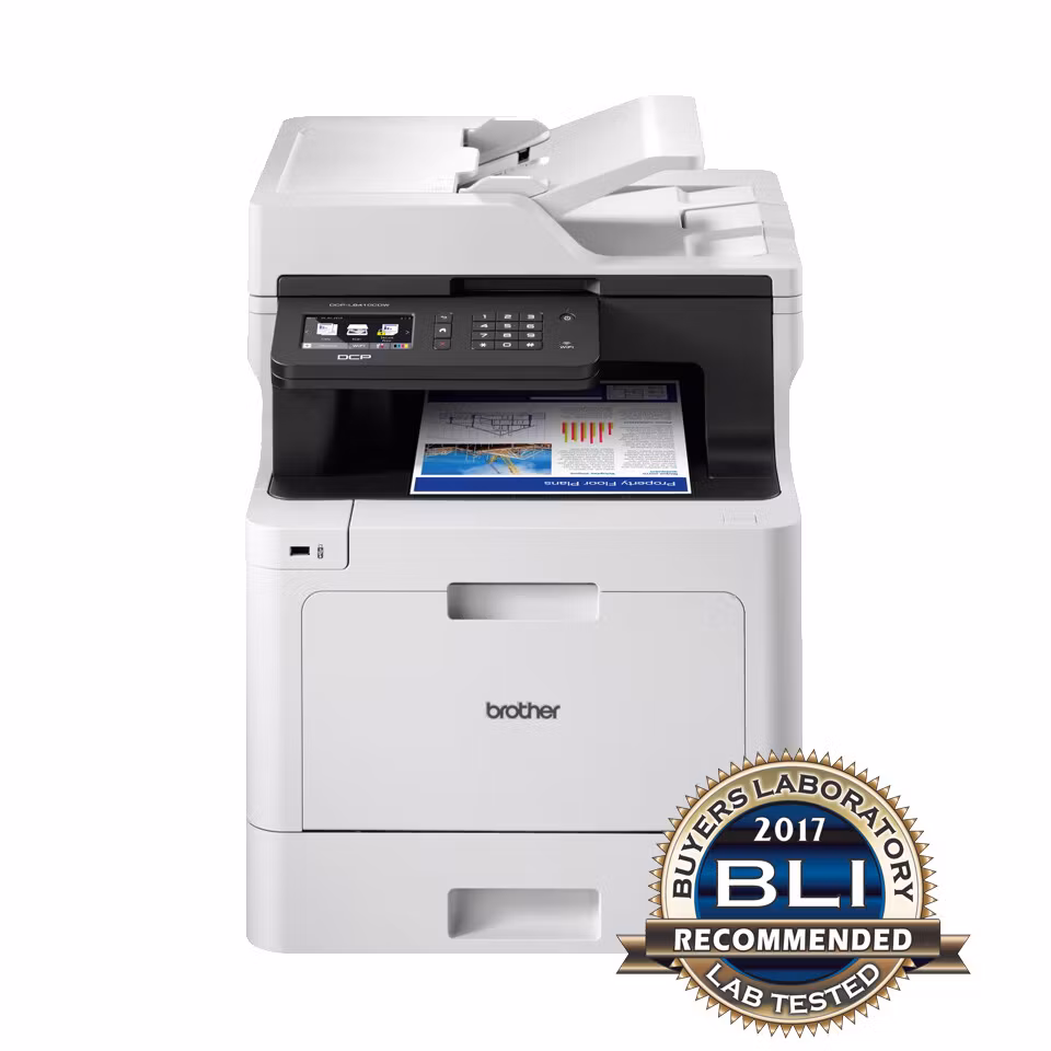 Brother DCP-L8410CDW multifunktionsskrivare Laser A4 2400 x 600 DPI 31 sidor/min Wi‑Fi