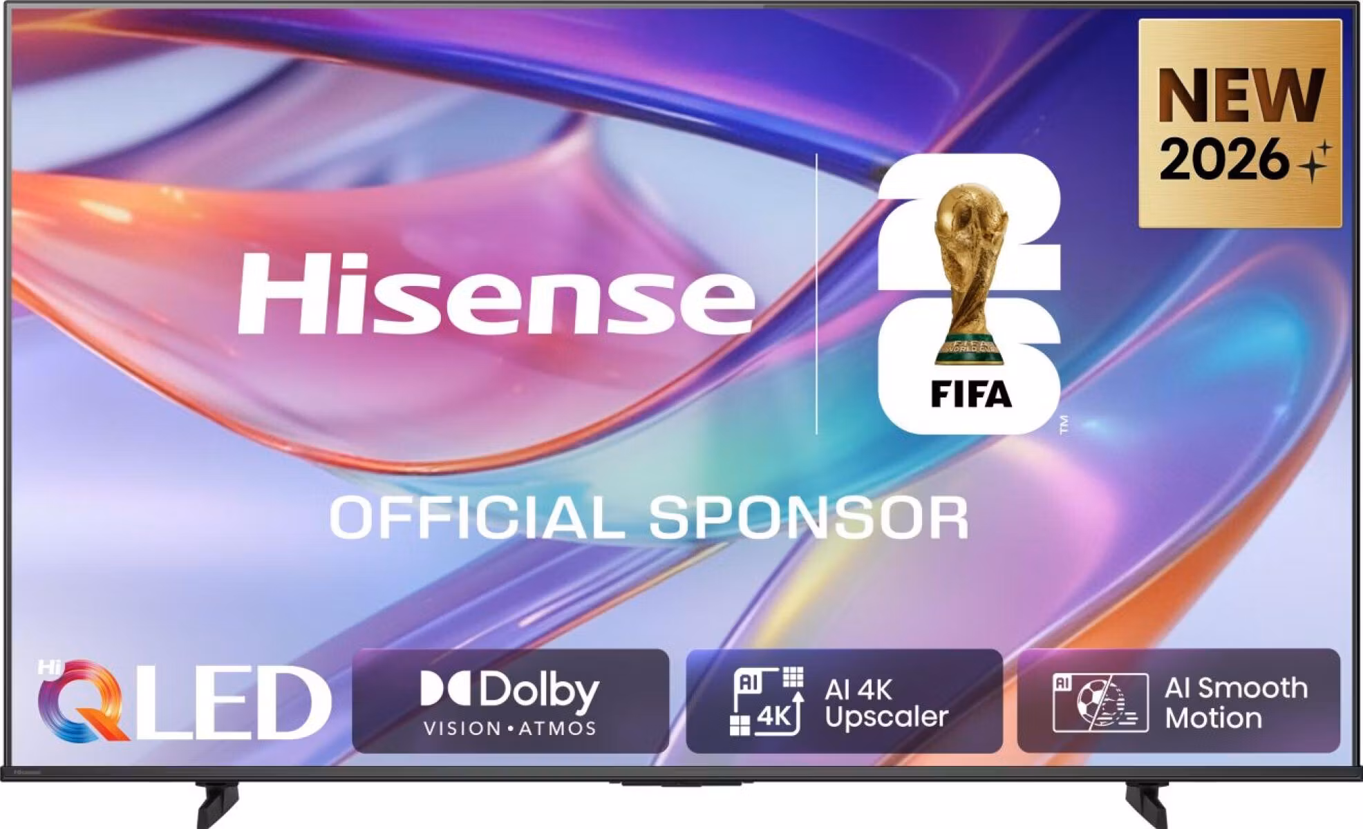 Hisense 55E7S 139,7 cm (55") 4K Ultra HD Smart TV Wi-Fi svart 330 cd/m²