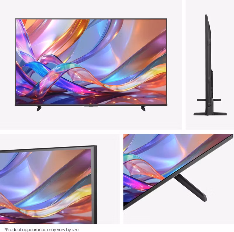 Hisense 55E7S 139,7 cm (55") 4K Ultra HD Smart TV Wi-Fi svart 330 cd/m²
