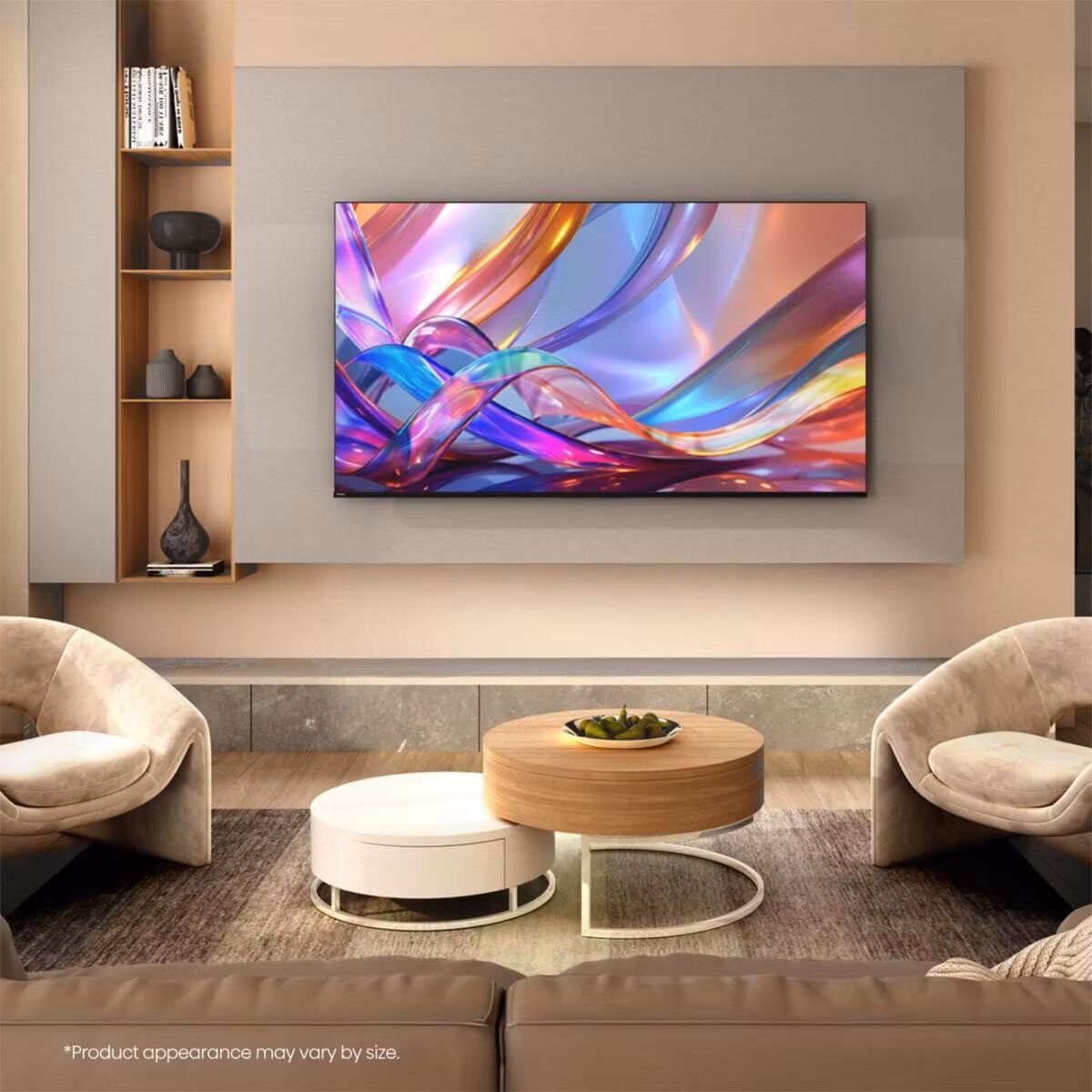 Hisense 55E7S 139,7 cm (55") 4K Ultra HD Smart TV Wi-Fi svart 330 cd/m²