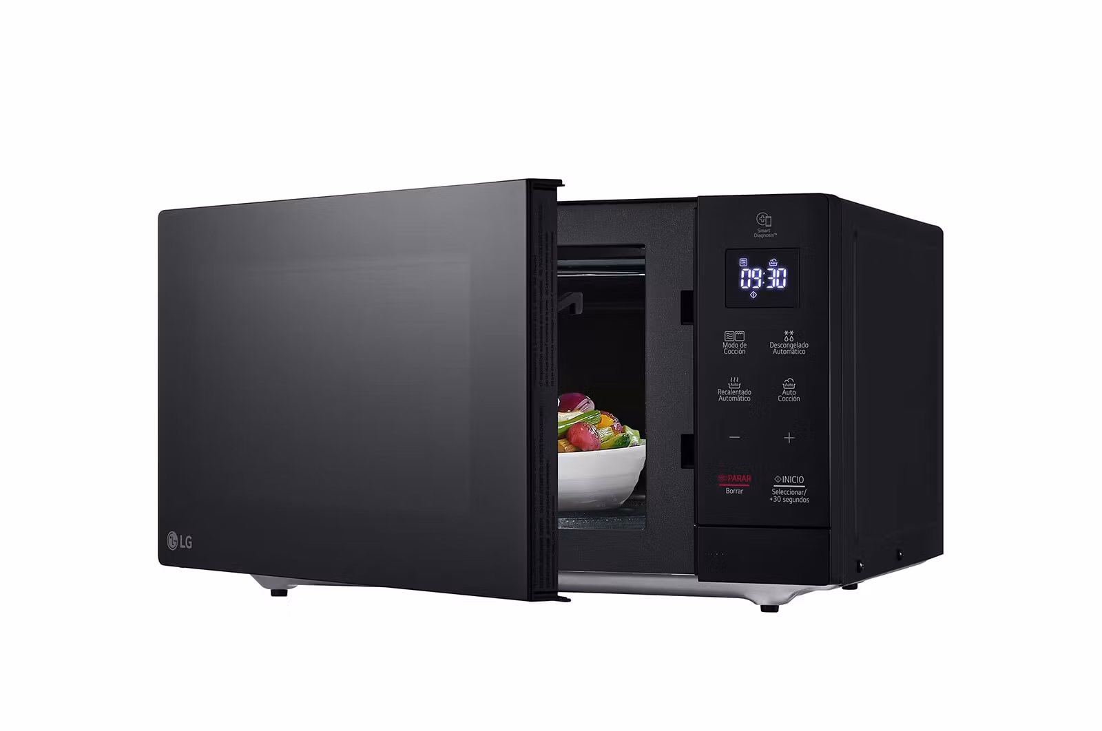 LG NeoChef MH7032JAS mikrovågsugn Svart Grillmikrovågsugn Bänkskiva 30 L 900 W