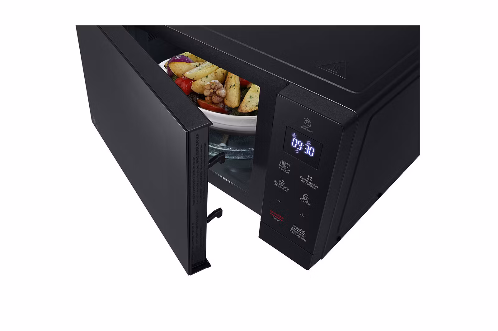 LG NeoChef MH7032JAS mikrovågsugn Svart Grillmikrovågsugn Bänkskiva 30 L 900 W