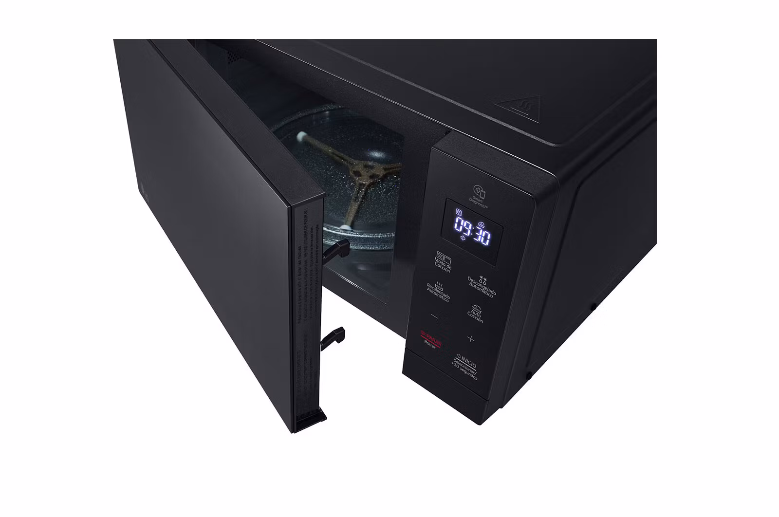 LG NeoChef MH7032JAS mikrovågsugn Svart Grillmikrovågsugn Bänkskiva 30 L 900 W