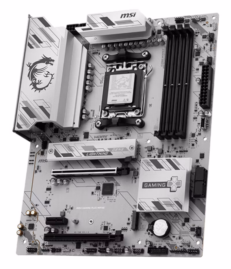 MSI B850 GAMING PLUS WIFI6E moderkort AMD B850 Socket AM5 ATX