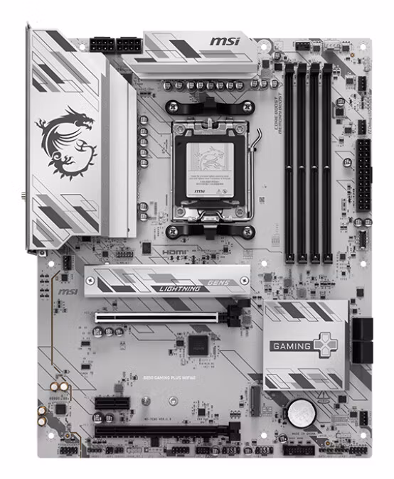 MSI B850 GAMING PLUS WIFI6E moderkort AMD B850 Socket AM5 ATX