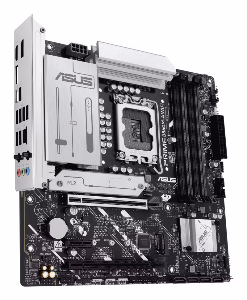 ASUS PRIME B860M-A WIFI Intel B860 LGA 1851 (Socket V1) micro ATX