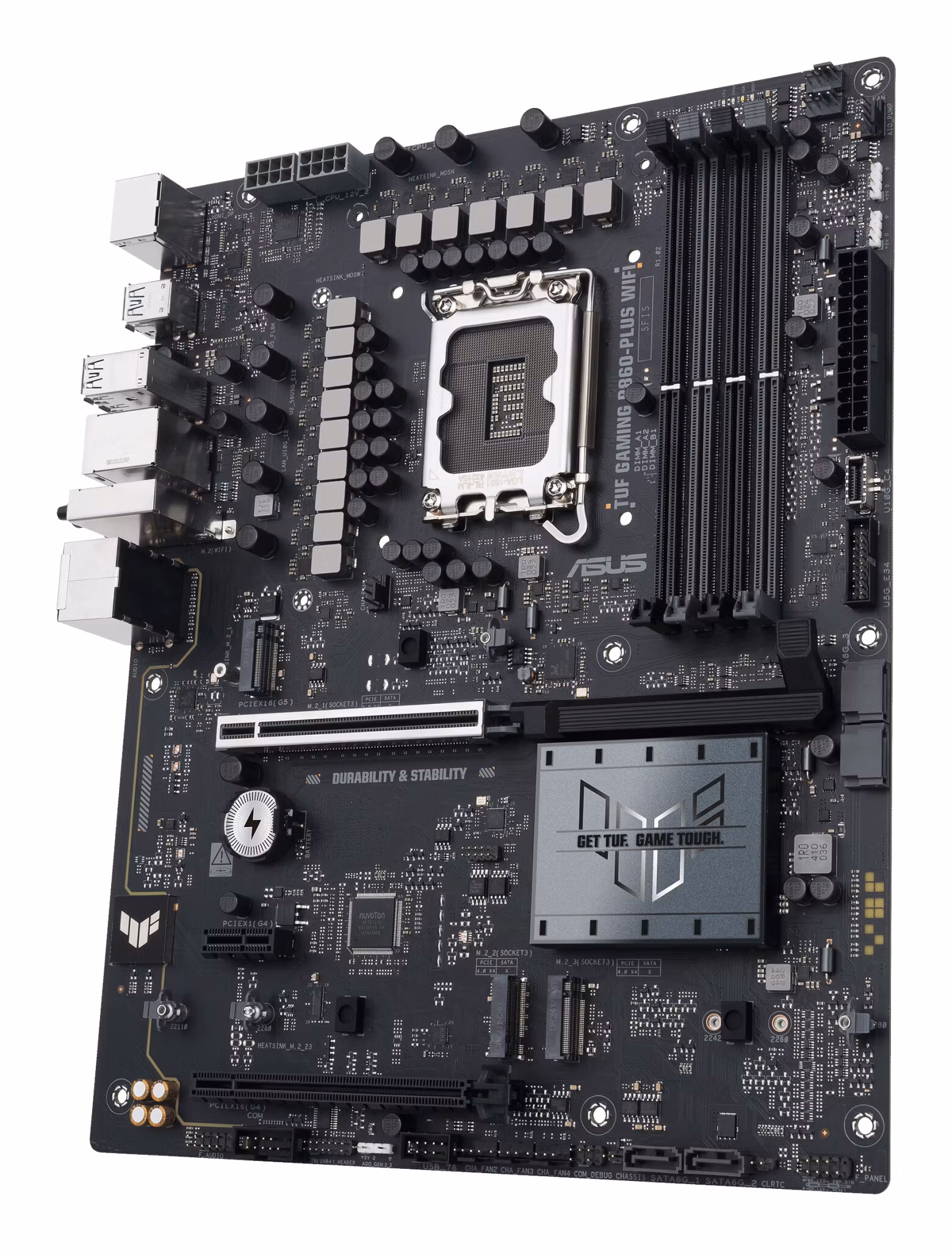 ASUS TUF GAMING B860-PLUS WIFI Intel B860 LGA 1851 (Socket V1) ATX