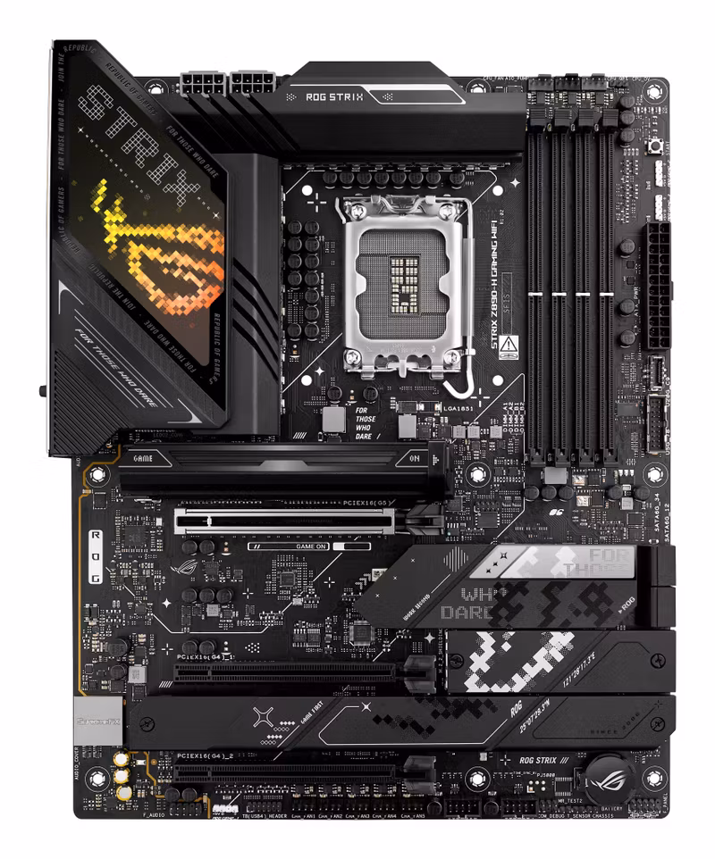 ASUS ROG STRIX Z890-H GAMING WIFI Intel Z890 LGA 1851 (Socket V1) ATX