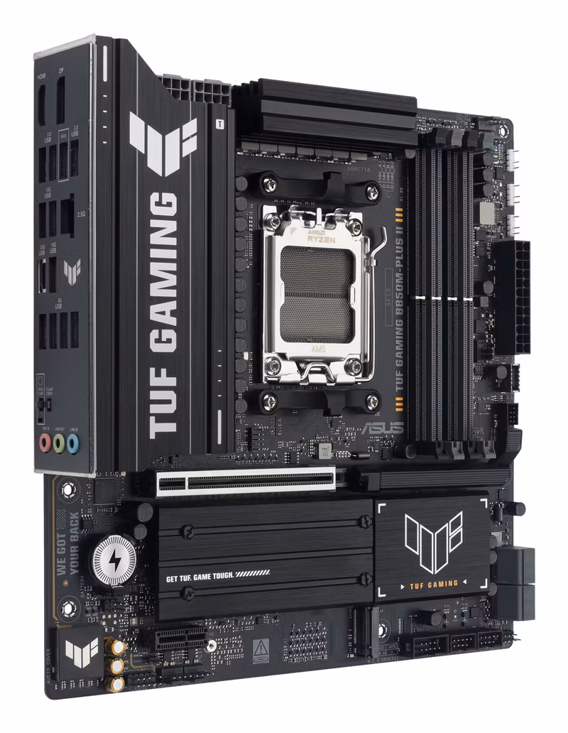 ASUS TUF GAMING B850M-PLUS II AMD B850 Socket AM5 micro ATX