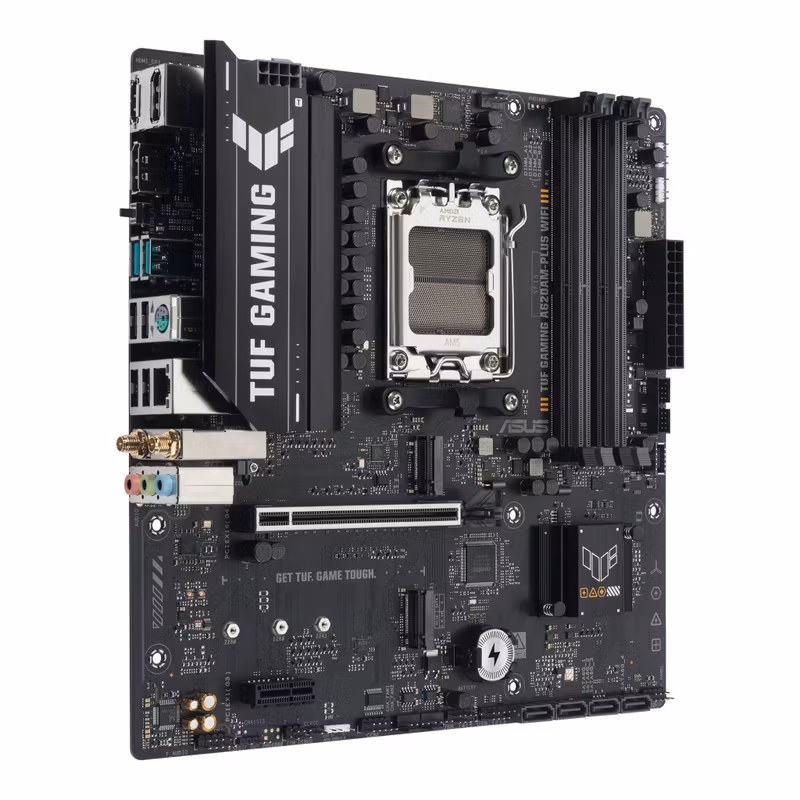 ASUS TUF GAMING A620AM-PLUS WIFI AMD A620A Socket AM5 micro ATX