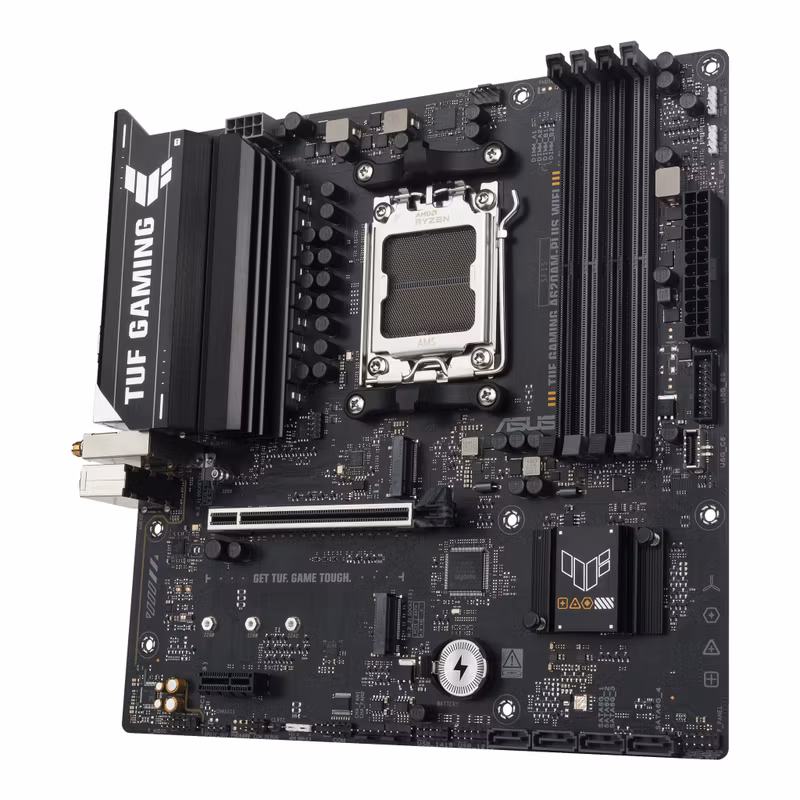 ASUS TUF GAMING A620AM-PLUS WIFI AMD A620A Socket AM5 micro ATX
