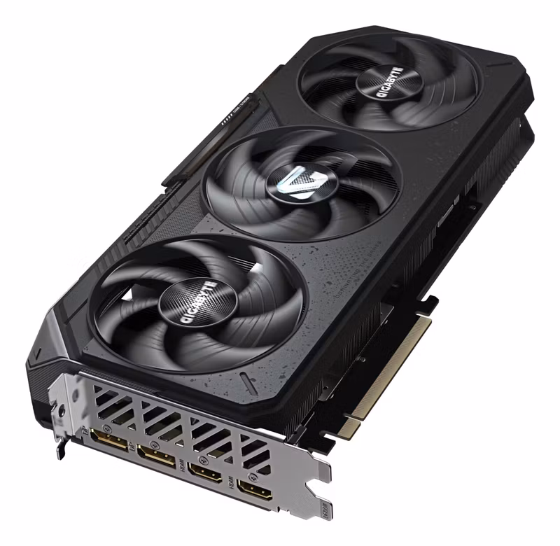 GIGABYTE Radeon RX 9070 GAMING OC 16G Grafikkort - 16GB GDDR6, 256bit, PCI-E 5.0, 2700 MHz Core Clock, 2 x DisplayPort, 2 x HDMI, GV-R9070GAMING OC-16GD