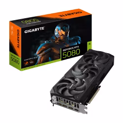 GIGABYTE GeForce RTX 5080 WINDFORCE OC SFF 16G Grafikkort - 16GB GDDR7, 256bit, PCI-E 5.0, 2670MHz Core Clock, 3 x DP 2.1a, 1 x HDMI 2.1b, GV-N5080WF3OC-16GD