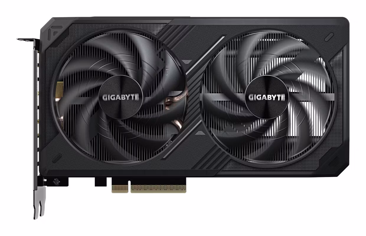 GIGABYTE GeForce RTX 5060 Ti WINDFORCE OC 8G Grafikkort - 8GB GDDR7, 128-bit, PCI-E 5.0, 2587MHz Core Clock, 3 x DisplayPort, 1 x HDMI, GV-N506TWF2OC-8GD