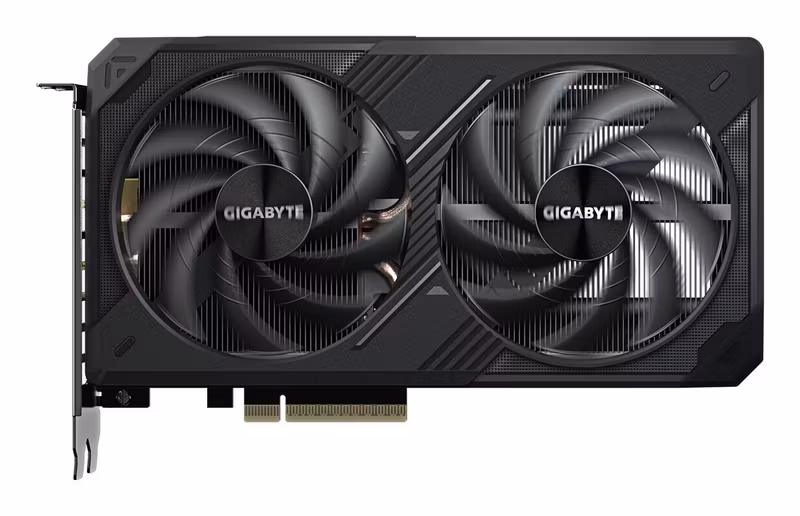 GIGABYTE GeForce RTX 5060 Ti WINDFORCE OC 8G Grafikkort - 8GB GDDR7, 128-bit, PCI-E 5.0, 2587MHz Core Clock, 3 x DisplayPort, 1 x HDMI, GV-N506TWF2OC-8GD