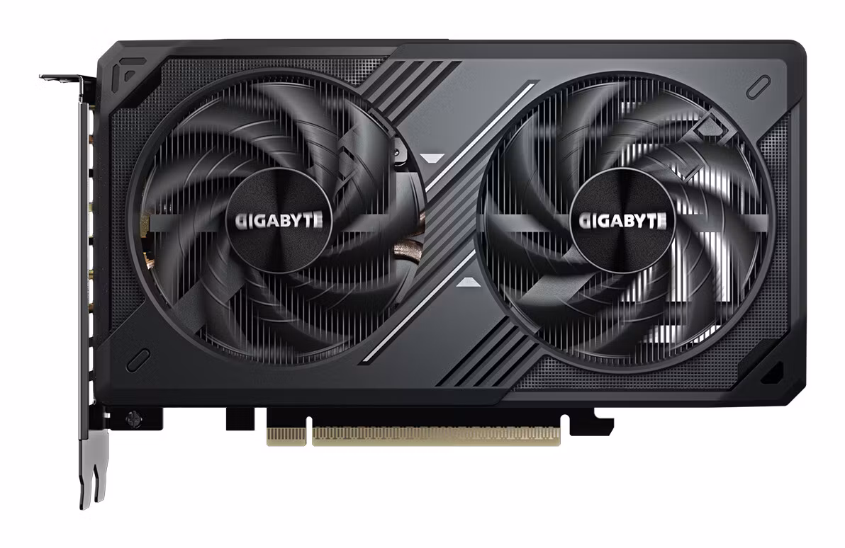 GIGABYTE GeForce RTX 5060 WINDFORCE MAX OC 8G Grafikkort - 8GB GDDR7, 128‑bit, PCI‑E 5.0, 2512 MHz kärnklocka, 3 x DP, 1 x HDMI, NVIDIA DLSS 4, GV‑N5060WF2MAX OC‑8GD