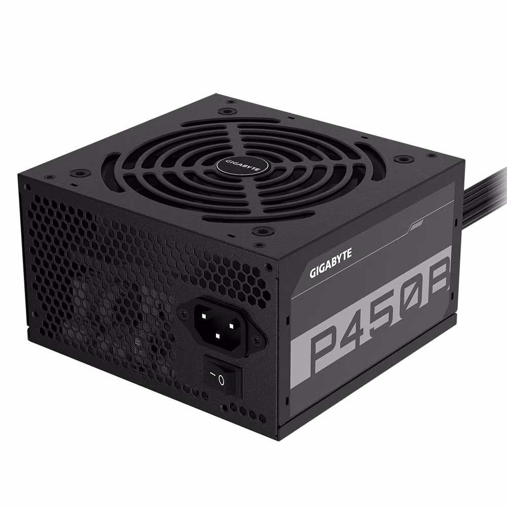 GIGABYTE P450B nätaggregat 450 W 20+4 pin ATX ATX svart