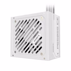 GIGABYTE P550SS ICE nätaggregat – PCIe 5.0, 80 PLUS Silver, 120 mm fläkt, ATX 3.0-kompatibelt, EU-kontakt