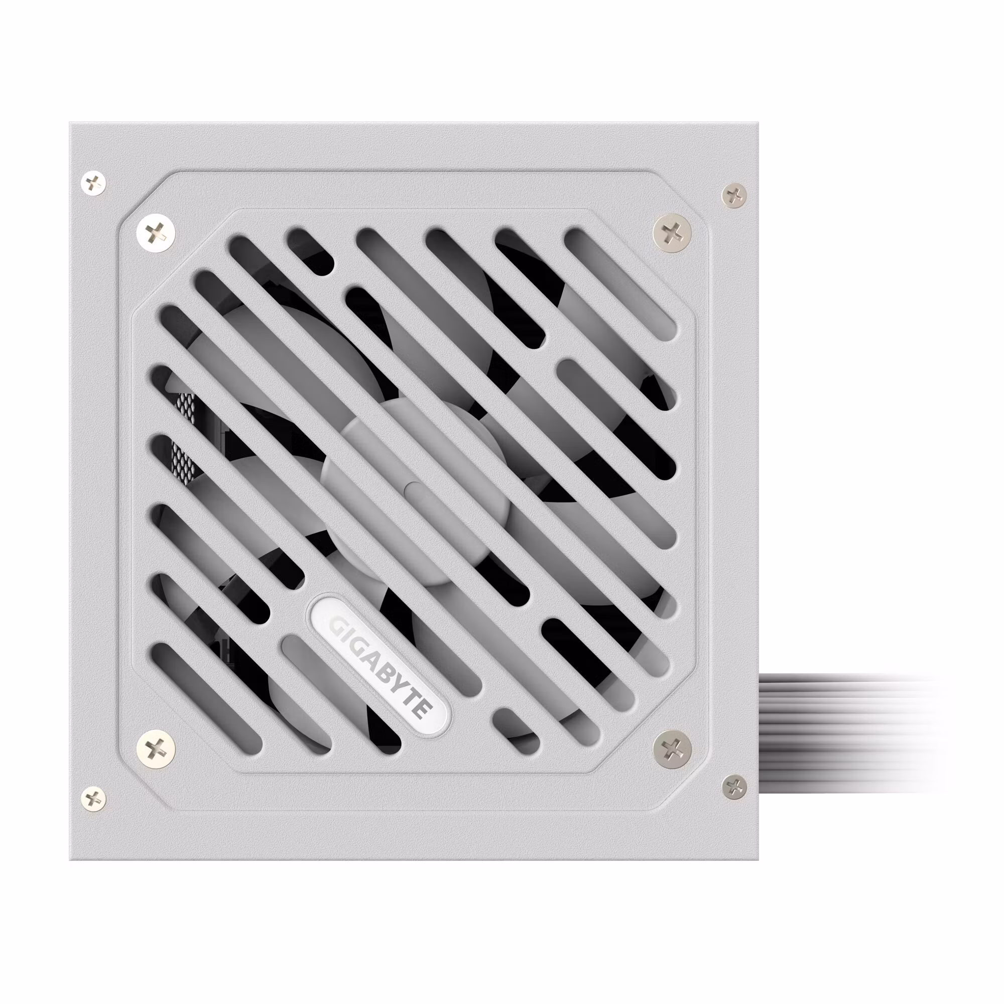GIGABYTE P550SS ICE nätaggregat – PCIe 5.0, 80 PLUS Silver, 120 mm fläkt, ATX 3.0-kompatibelt, EU-kontakt
