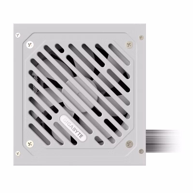 GIGABYTE P550SS ICE nätaggregat – PCIe 5.0, 80 PLUS Silver, 120 mm fläkt, ATX 3.0-kompatibelt, EU-kontakt
