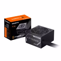 GIGABYTE P750BS nätaggregat – PCI-E 6+2 Pin x 4, 80 PLUS Bronze, 120 mm fläkt, ATX-kompatibelt, EU-kontakt