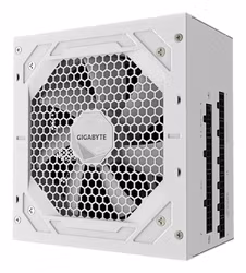 GIGABYTE UD750GM PG5 V2 ICE nätaggregat – PCIe Gen 5.1, 80 PLUS Gold, fullt modulärt, 120 mm fläkt, ATX 3.1-kompatibelt, EU-kontakt