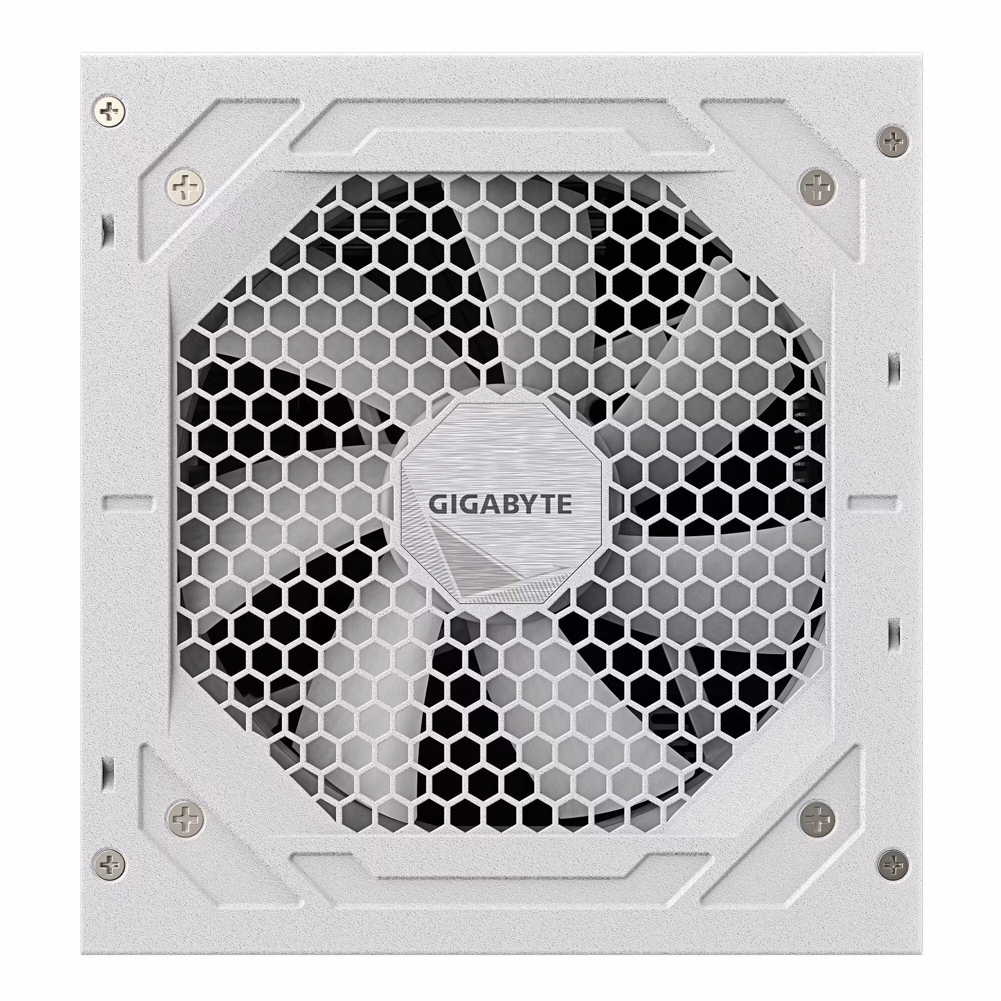 GIGABYTE UD750GM PG5 V2 ICE nätaggregat – PCIe Gen 5.1, 80 PLUS Gold, fullt modulärt, 120 mm fläkt, ATX 3.1-kompatibelt, EU-kontakt