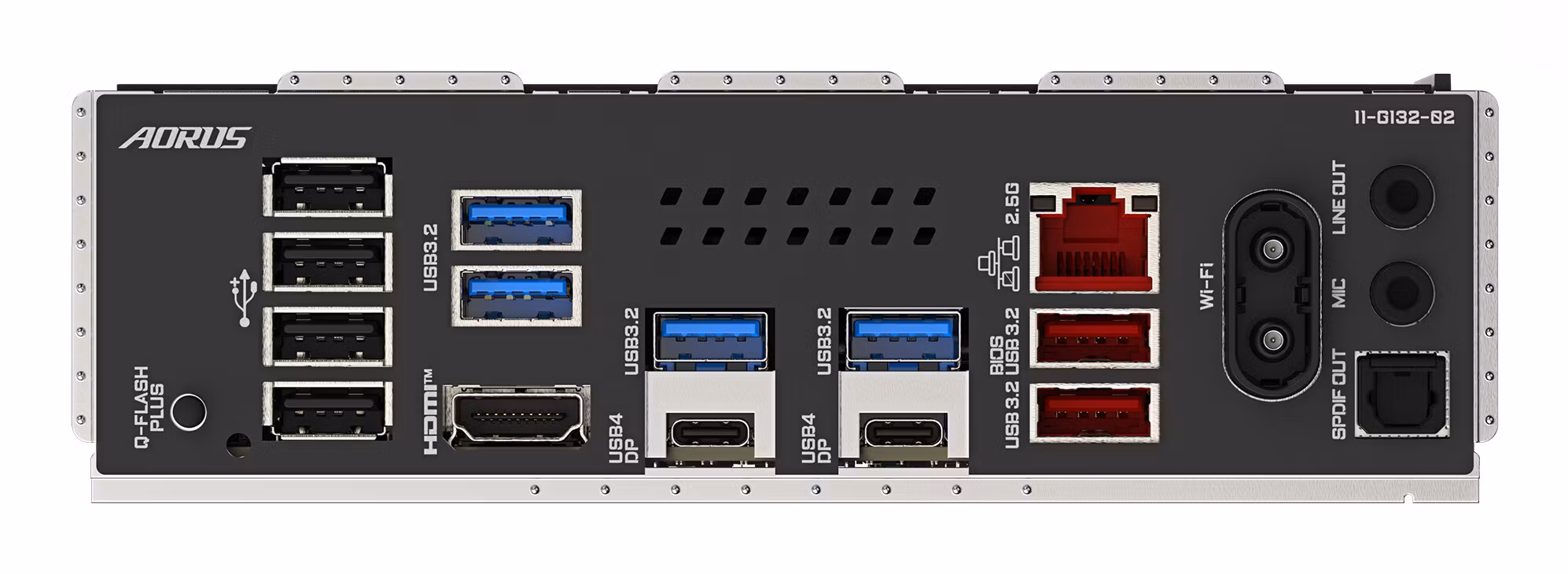 GIGABYTE X870E AORUS ELITE WIFI7 moderkort – stöd för AMD Ryzen 9000-processorer, 16+2+2-fasers digital VRM, upp till 8000Hz DDR5 (OC), 3xPCIe 5.0 + 1xPCIe 4.0, Wi‑Fi 7, 2.5GbE LAN, USB 4