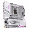 GIGABYTE Z890M AORUS ELITE WIFI7 ICE Moderkort – Stöd för Intel Core Ultra (Series 2) CPU:er, 12+1+2-fas VRM, upp till 8800 MHz DDR5 (OC), 1xPCIe 5.0 + 2xPCIe 4.0, Wi‑Fi 7, 2.5 GbE LAN, USB 4