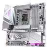 GIGABYTE Z890M AORUS ELITE WIFI7 ICE Moderkort – Stöd för Intel Core Ultra (Series 2) CPU:er, 12+1+2-fas VRM, upp till 8800 MHz DDR5 (OC), 1xPCIe 5.0 + 2xPCIe 4.0, Wi‑Fi 7, 2.5 GbE LAN, USB 4