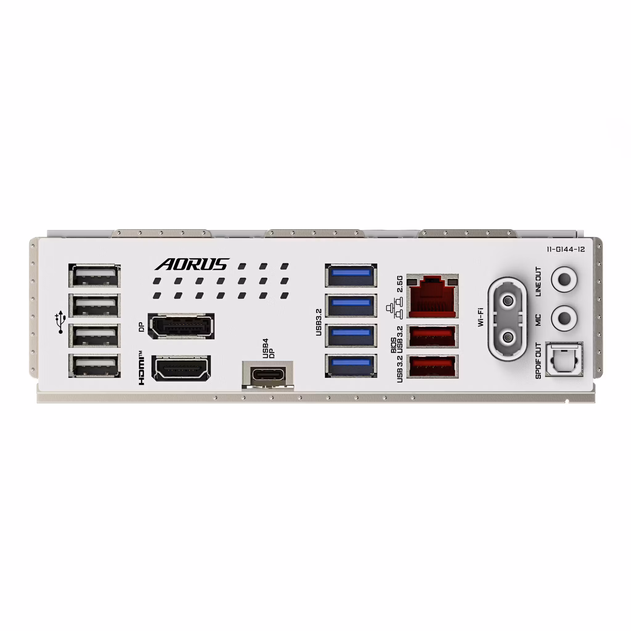 GIGABYTE B860 AORUS ELITE WIFI7 ICE moderkort – Intel Core Ultra Series CPUs, 14+1+2+1 Phases VRM, upp till 9200MHz DDR5, 1xPCIe 5.0 + 2xPCIe 4.0 M.2, 2.5GbE LAN, WIFI 7, USB 4