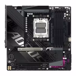 GIGABYTE B850M AORUS ELITE WIFI6E Moderkort - AMD Ryzen 9000 Series CPU:er, 12+2+2-fas Digital VRM, upp till 8200MHz DDR5 (OC), 1xPCIe 5.0 + 1xPCIe 4.0 M.2, WIFI 6E, 2.5GbE LAN, USB 3.2 Gen 2