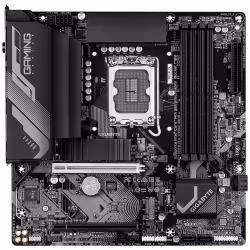 GIGABYTE B760M GAMING X WIFI6E GEN5 moderkort – stöd för 14:e gen. Intel Core‑processorer, 8+1+1 fasers VRM, upp till 5600 MHz DDR5, 2× PCIe 4.0 M.2, Wi‑Fi 6E, 2,5 GbE LAN, USB 3.2 Gen 1