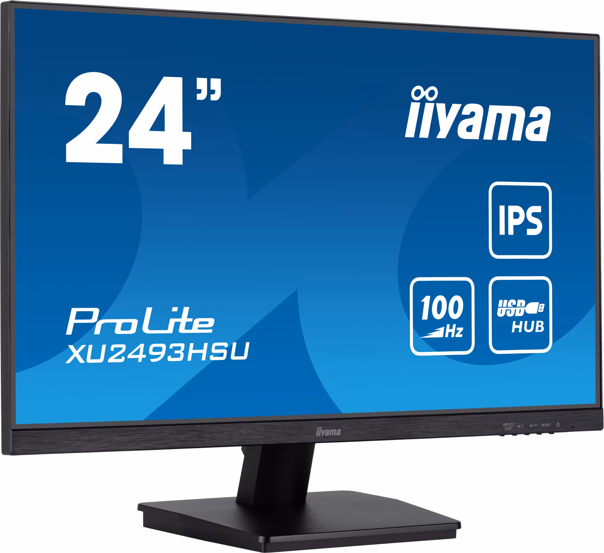 iiyama ProLite XU2493HSU-B7 bildskärm 60,5 cm (23,8") 1920 x 1080 pixlar Full HD LED Svart