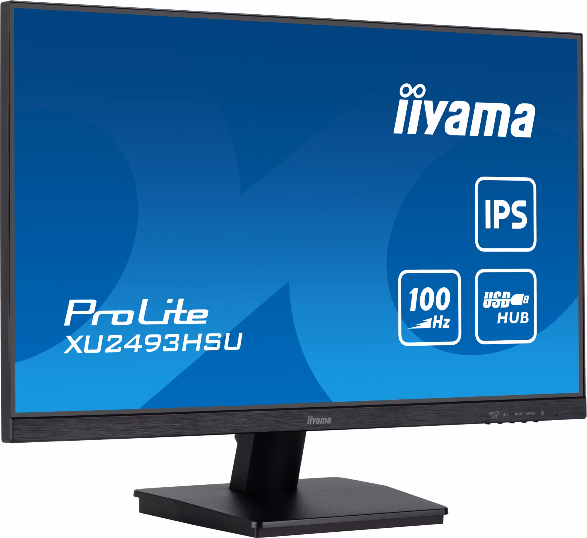 iiyama ProLite XU2493HSU-B7 bildskärm 60,5 cm (23,8") 1920 x 1080 pixlar Full HD LED Svart