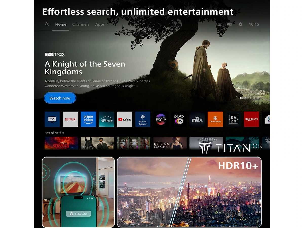 Philips 55PUS8001/12 TV 55" 4K Ultra HD Ambilight Smart-TV Wi-Fi