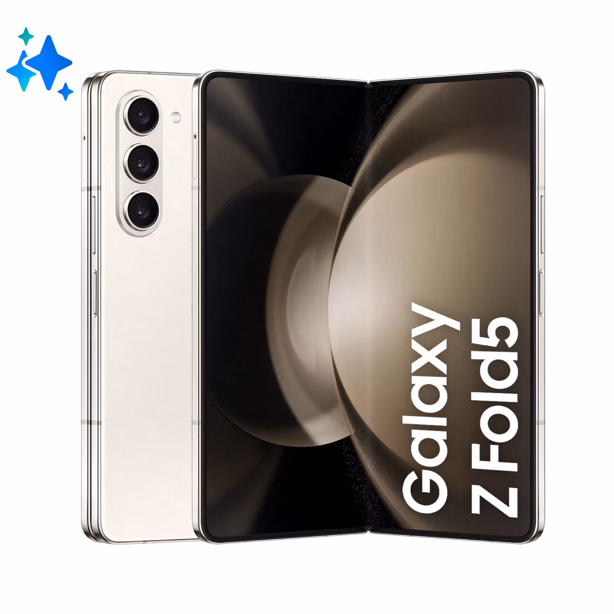 Samsung Galaxy Z Fold5 19,3 cm (7,6") Dual SIM Android 13 5G USB Type-C 12 GB 512 GB 4400 mAh Cream