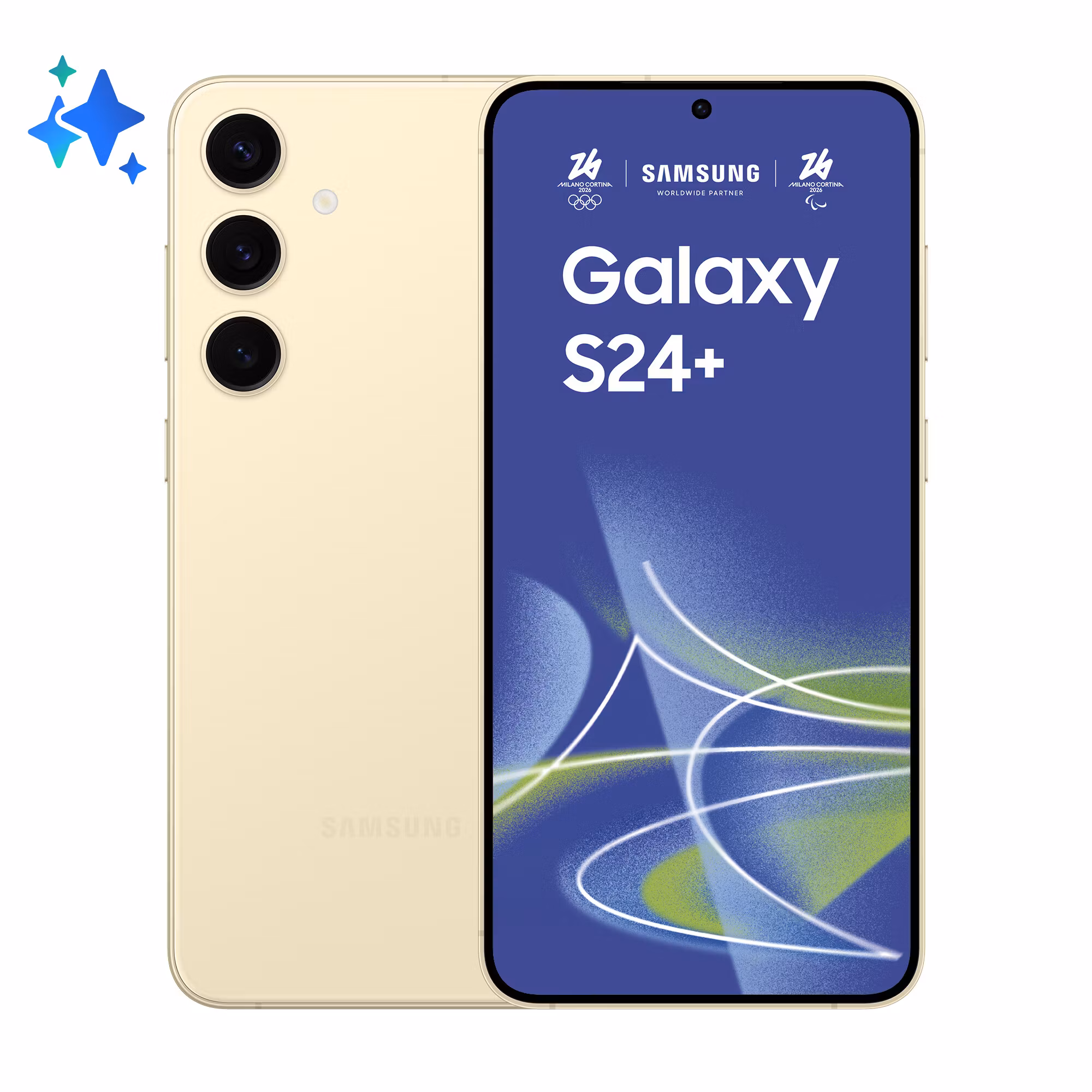 Samsung Galaxy S24+ 17 cm (6.7") Dual SIM 5G USB Type-C 12 GB 512 GB 4900 mAh Amber, Yellow