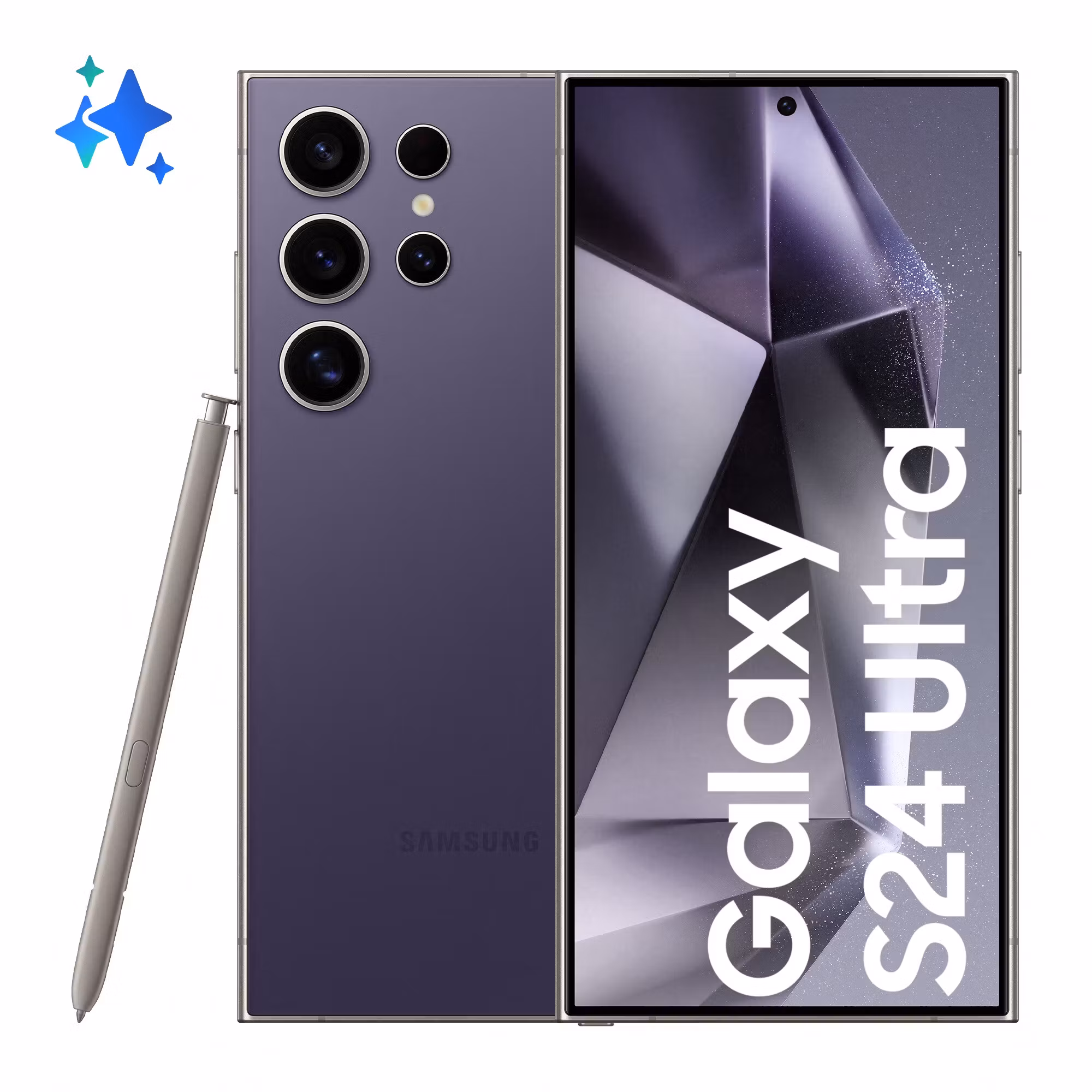 Samsung Galaxy S24 Ultra 17,3 cm (6,8") Dual SIM 5G USB Type-C 12 GB 256 GB 5000 mAh Titanium, Violet