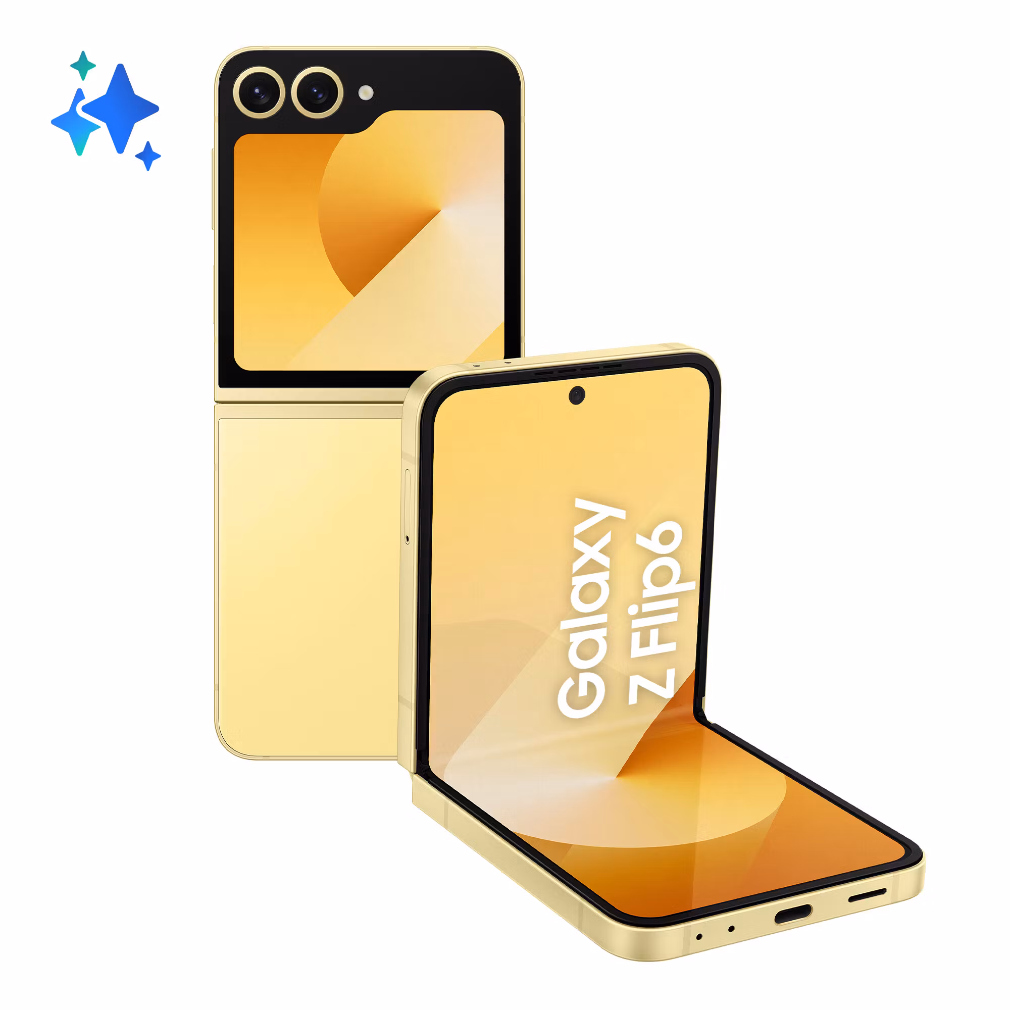 Samsung Galaxy Z Flip6 17 cm (6,7") Dual SIM Android 14 5G USB Type-C 12 GB 256 GB 4000 mAh Yellow