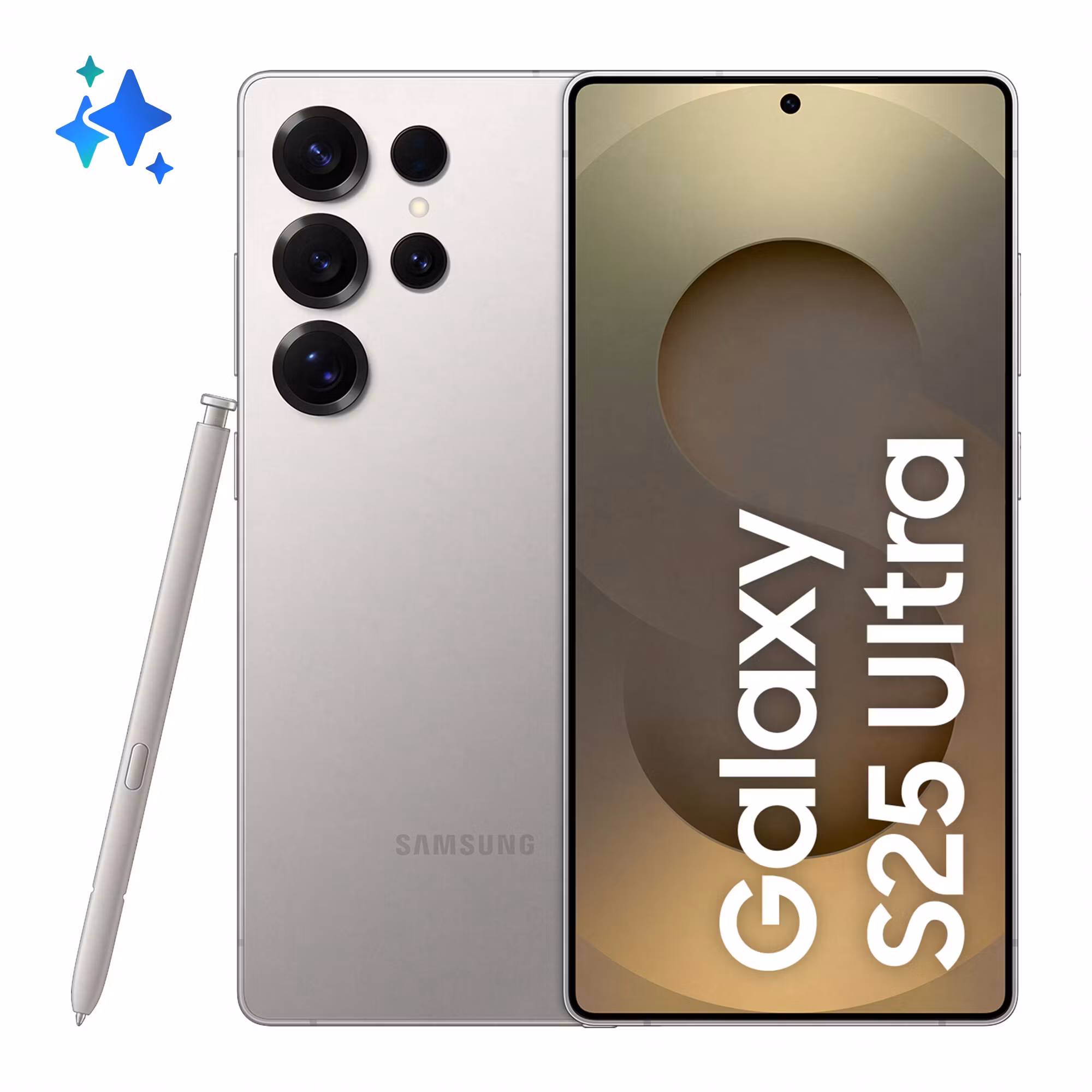 Samsung Galaxy S25 Ultra 17,5 cm (6,9") Dual SIM Android 15 5G USB Type-C 12 GB 256 GB 5000 mAh Grey, Titanium