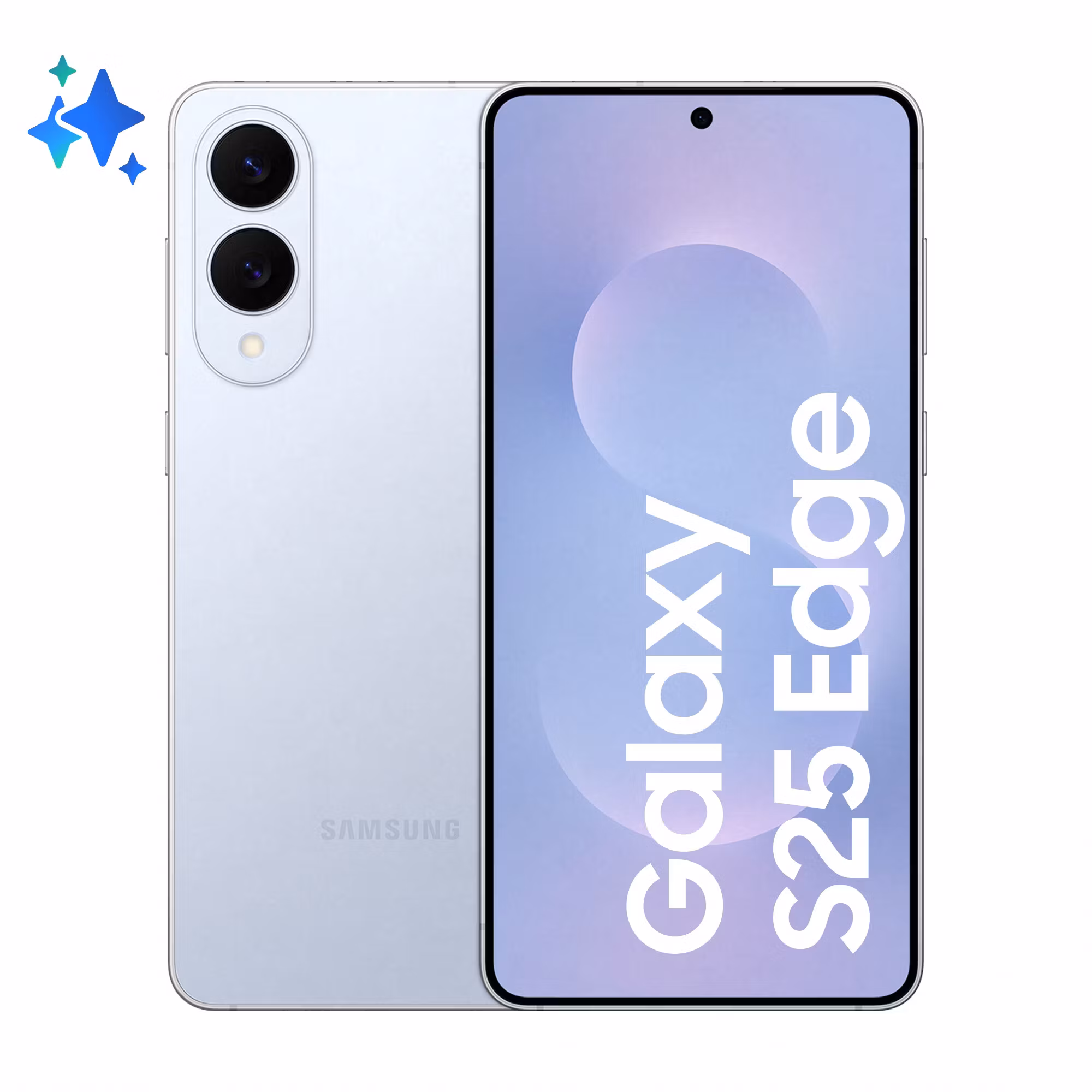 Samsung Galaxy S25 Edge 17 cm (6.7") Dual SIM Android 15 5G USB Type-C 12 GB 256 GB 3900 mAh Blå